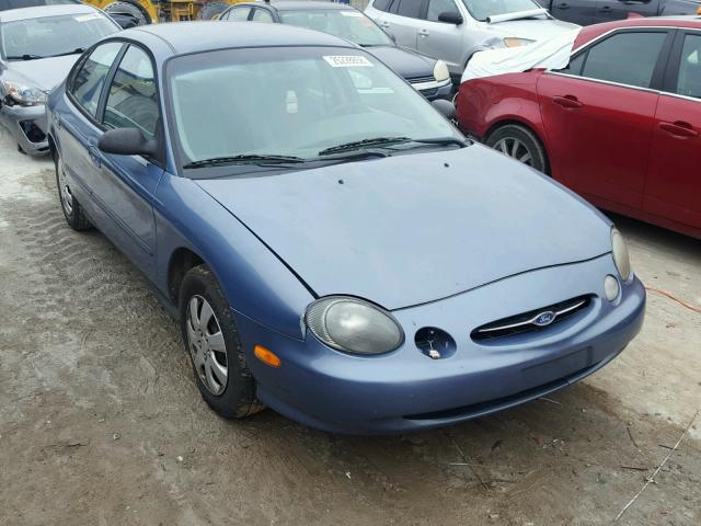 1FAFP52U0XA252067 - 1999 FORD TAURUS LX BLUE photo 1