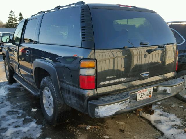 1GNFK16Z16J174251 - 2006 CHEVROLET SUBURBAN K GRAY photo 3