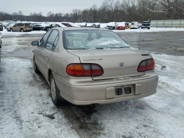 1G1NE52M8X6117684 - 1999 CHEVROLET MALIBU LS Qəhvəyi foto 3