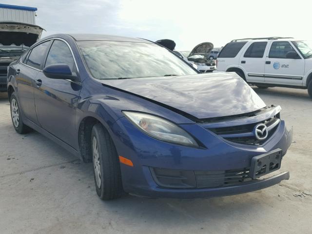 1YVHZ8BH5B5M06687 - 2011 MAZDA 6 I BLUE photo 1