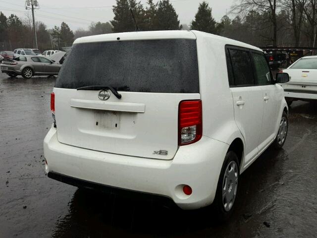 JTLZE4FE3DJ042685 - 2013 TOYOTA SCION XB WHITE photo 4