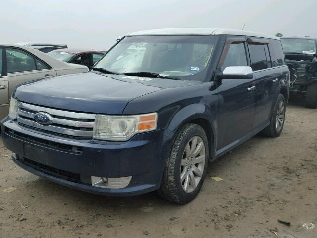 2FMEK63C39BA38936 - 2009 FORD FLEX LIMIT BLUE photo 2