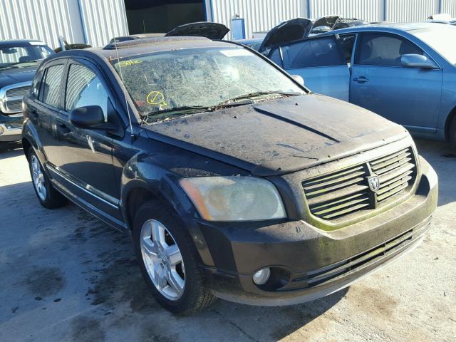 1B3HB48B77D124913 - 2007 DODGE CALIBER SX BLACK photo 1