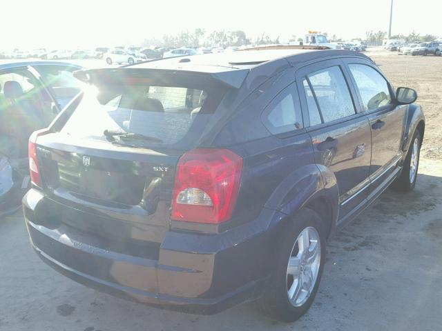 1B3HB48B77D124913 - 2007 DODGE CALIBER SX BLACK photo 4