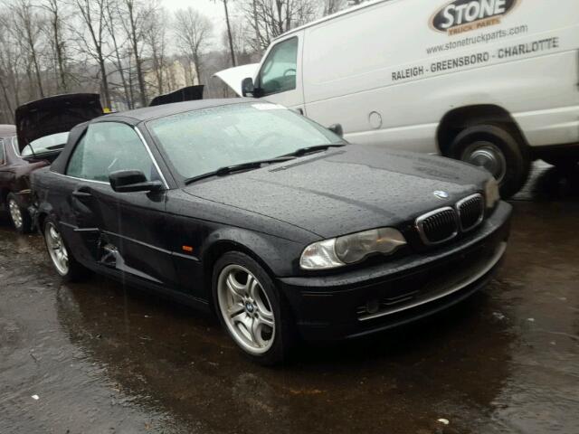 WBABS53462EV88083 - 2002 BMW 330 CI BLACK photo 1