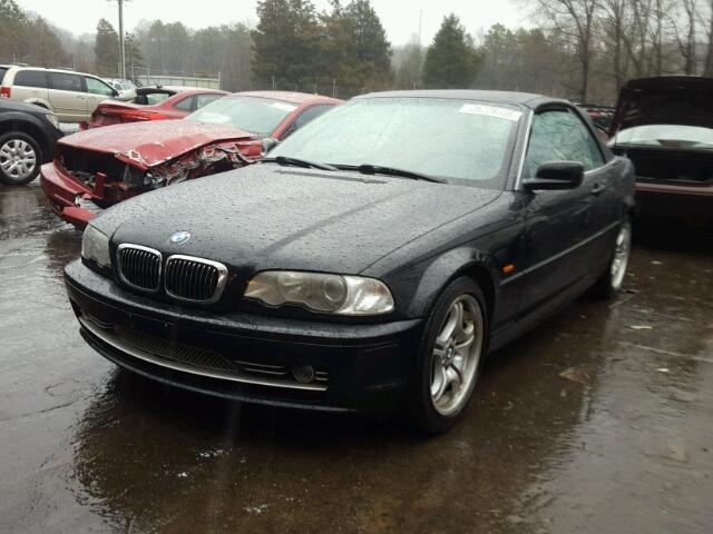 WBABS53462EV88083 - 2002 BMW 330 CI BLACK photo 2