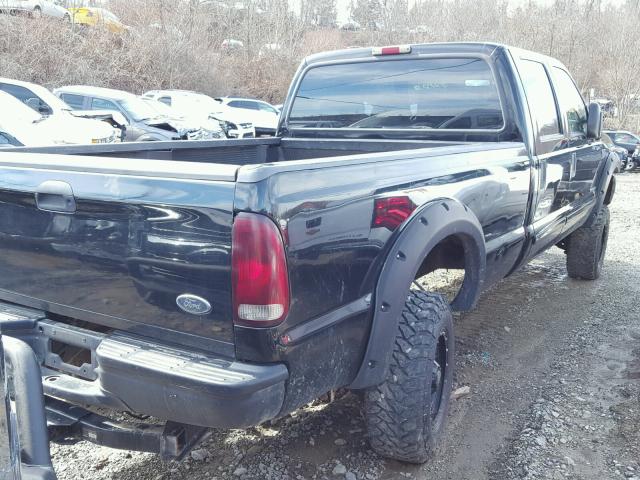 3FTNW21F21MA04746 - 2001 FORD F250 SUPER BLACK photo 4