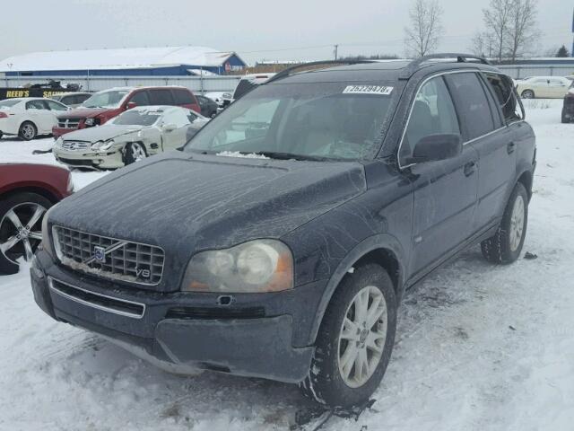 YV1CZ852251201227 - 2005 VOLVO XC90 V8 BLUE photo 2