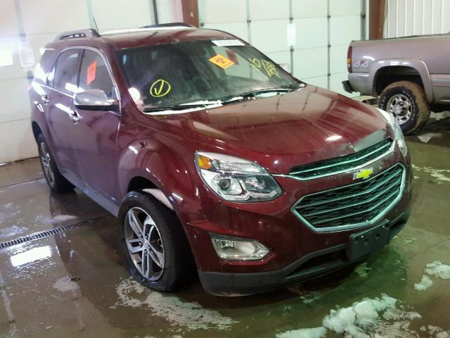 2GNFLGE31H6109588 - 2017 CHEVROLET EQUINOX PR BURGUNDY photo 1