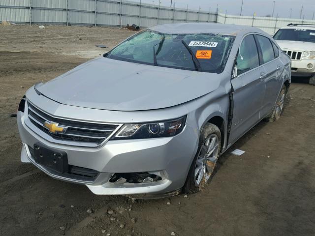 2G1115S35G9109066 - 2016 CHEVROLET IMPALA LT SILVER photo 2