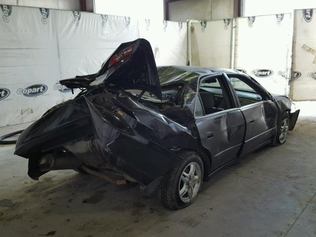 1HGCG1658YA000949 - 2000 HONDA ACCORD EX BLACK photo 4