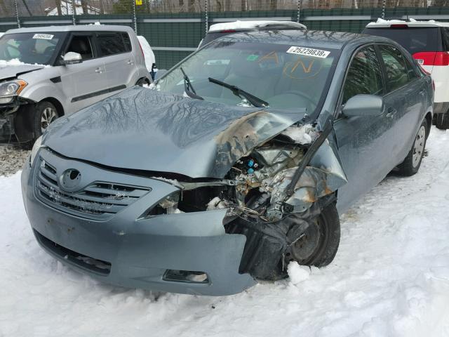 4T4BE46K39R089418 - 2009 TOYOTA CAMRY BASE GREEN photo 2