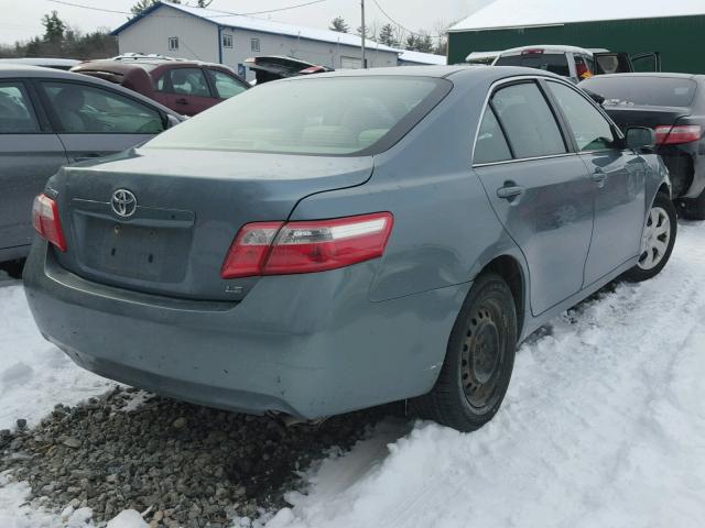 4T4BE46K39R089418 - 2009 TOYOTA CAMRY BASE GREEN photo 4