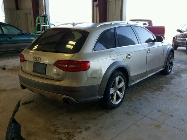 WA1UFAFL6EA014472 - 2014 AUDI A4 ALLROAD SILVER photo 4