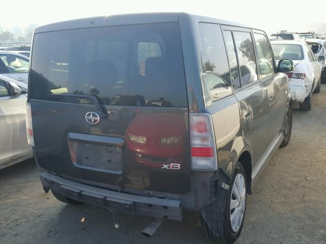 JTLKT334740131548 - 2004 TOYOTA SCION XB GRAY photo 2