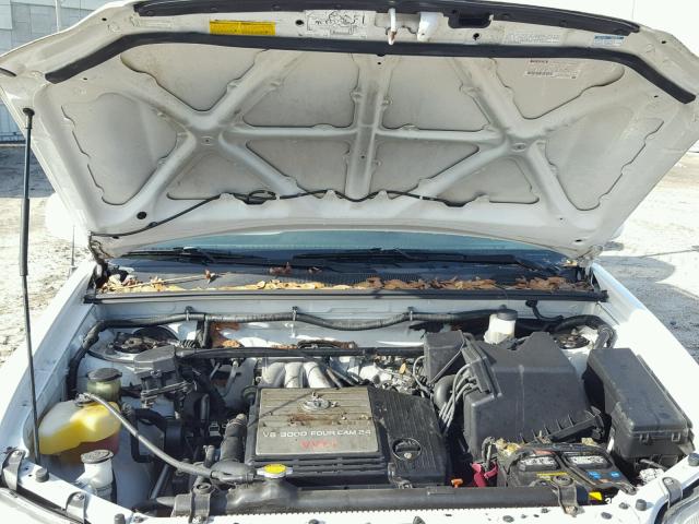 JTEHF21A810023902 - 2001 TOYOTA HIGHLANDER WHITE photo 7