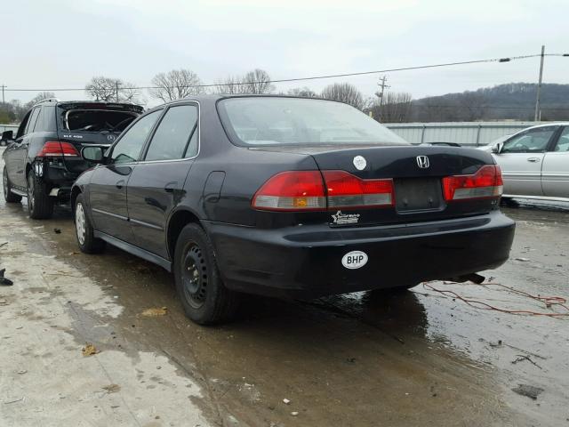 1HGCG66541A060455 - 2001 HONDA ACCORD LX BLACK photo 3