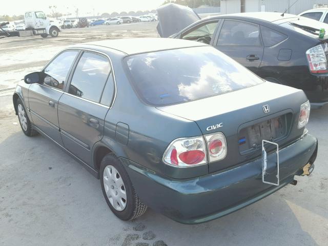 2HGEJ6673XH578580 - 1999 HONDA CIVIC LX GREEN photo 3