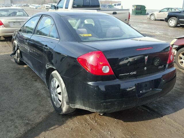 1G2ZF55B264218217 - 2006 PONTIAC G6 SE BLACK photo 3