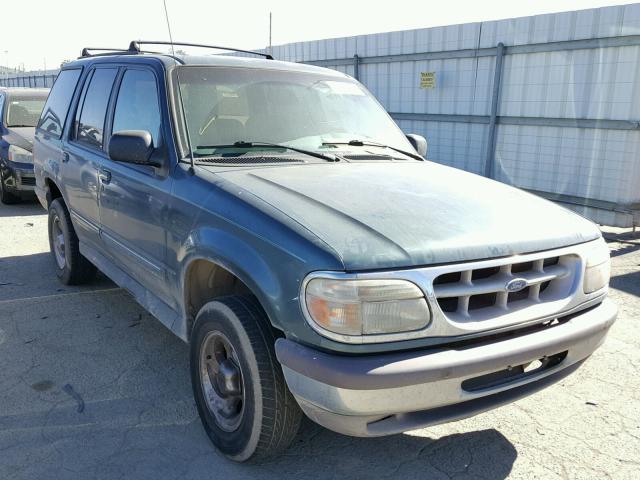 1FMDU34X8SZB43836 - 1995 FORD EXPLORER GREEN photo 1