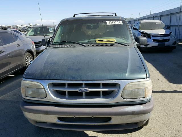 1FMDU34X8SZB43836 - 1995 FORD EXPLORER GREEN photo 9