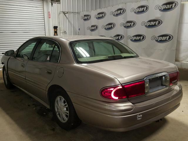 1G4HP52K244138353 - 2004 BUICK LESABRE CU BEIGE photo 3