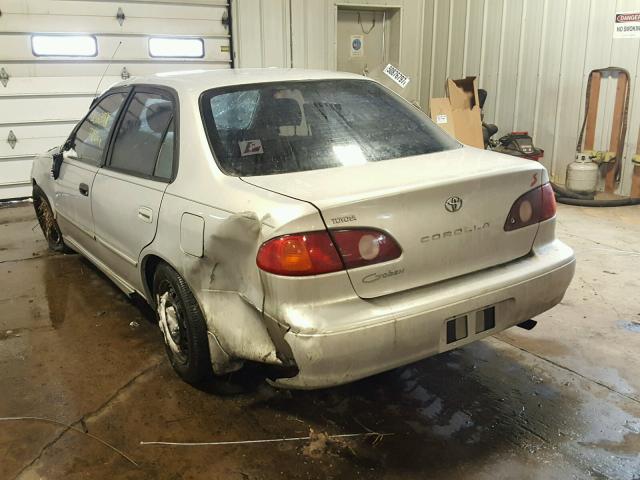 2T1BR12E42C571576 - 2002 TOYOTA COROLLA CE SILVER photo 3