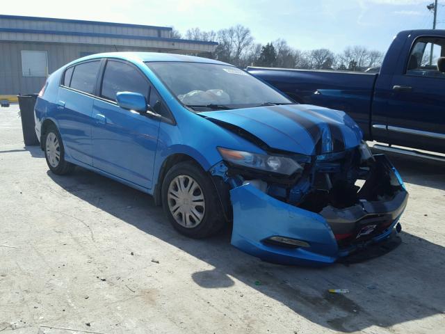 JHMZE2H53AS013866 - 2010 HONDA INSIGHT LX BLUE photo 1