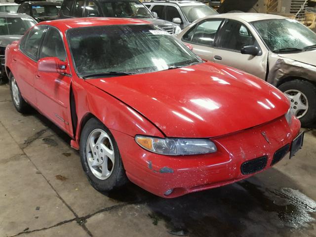 1G2WJ52M9XF211584 - 1999 PONTIAC GRAND PRIX RED photo 1