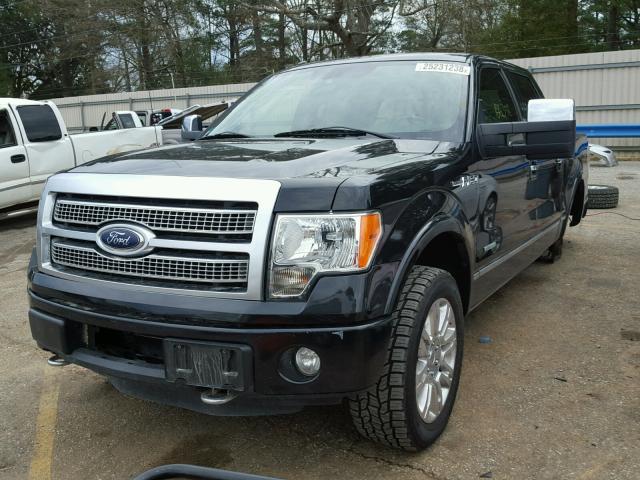 1FTFW1ET3CFB25643 - 2012 FORD F150 SUPER BLACK photo 2