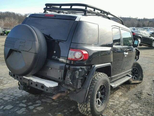 JTEBU4BF4EK188888 - 2014 TOYOTA FJ CRUISER BLACK photo 4