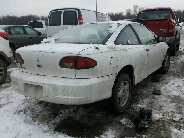 1G1JC1245Y7133768 - 2000 CHEVROLET CAVALIER WHITE photo 4