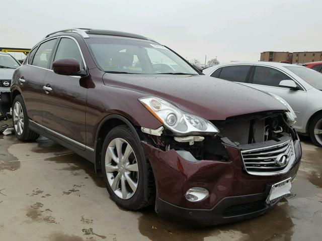 JN1AJ0HR9CM450895 - 2012 INFINITI EX35 BASE MAROON photo 1