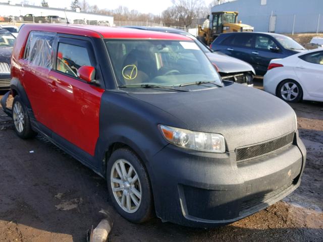 JTLKE50E691096845 - 2009 TOYOTA SCION XB RED photo 1