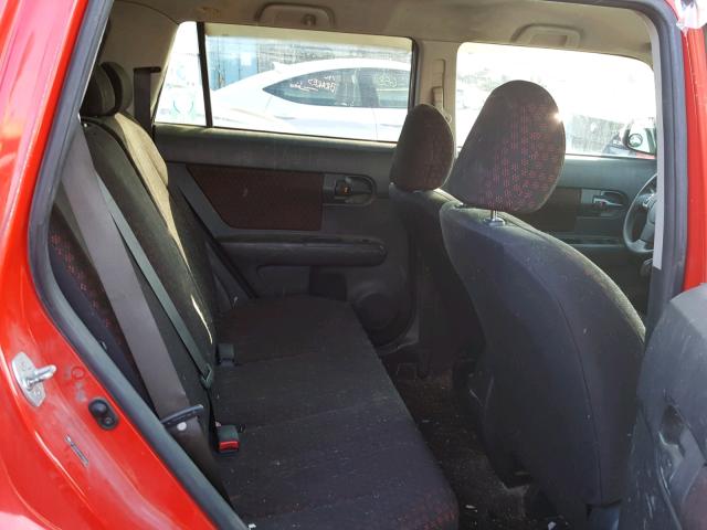 JTLKE50E691096845 - 2009 TOYOTA SCION XB 红色 照片 6