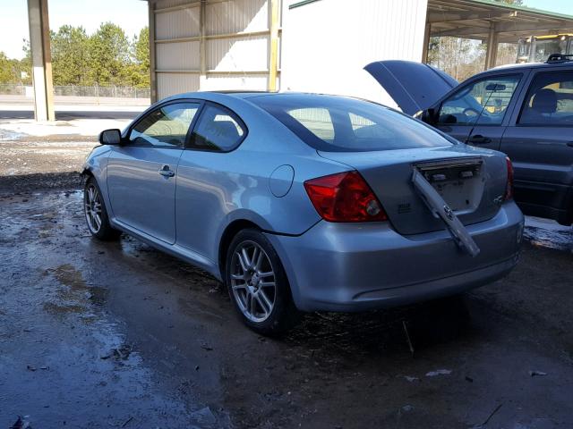 JTKDE177170200254 - 2007 SCION TC BLUE photo 3