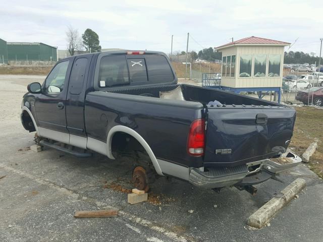 2FTRX18L0YCA40140 - 2000 FORD F150 BLUE photo 3