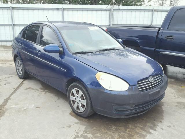 KMHCN46C48U224668 - 2008 HYUNDAI ACCENT GLS BLUE photo 1