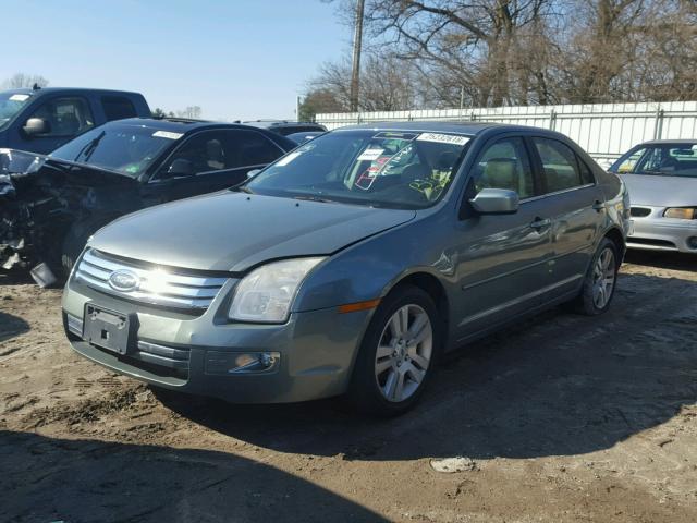3FAFP08146R153417 - 2006 FORD FUSION SEL GRAY photo 2