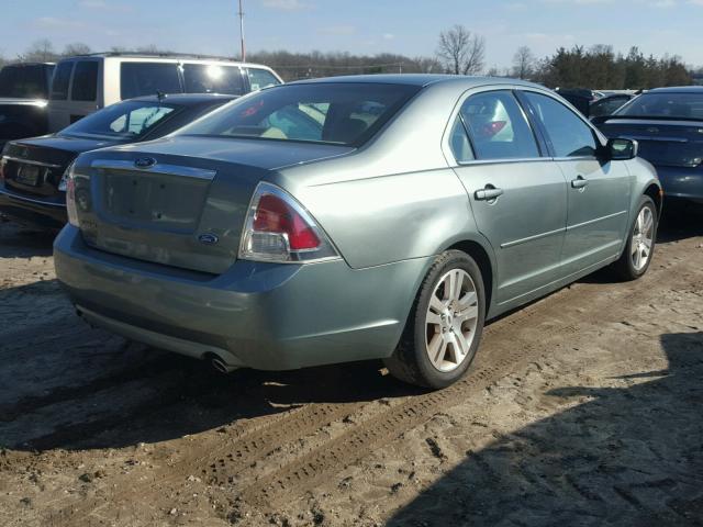 3FAFP08146R153417 - 2006 FORD FUSION SEL GRAY photo 4