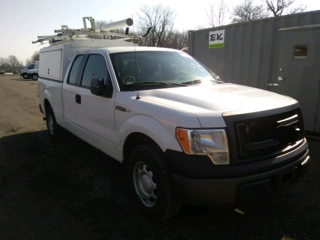 1FTFX1CF1DKD62019 - 2013 FORD F150 SUPER WHITE photo 1