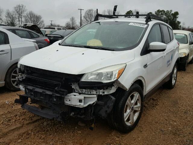 1FMCU0GXXDUC63076 - 2013 FORD ESCAPE SE WHITE photo 2