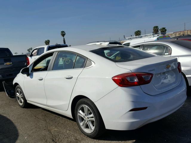 3G1BE5SM5HS549598 - 2017 CHEVROLET CRUZE LT WHITE photo 3