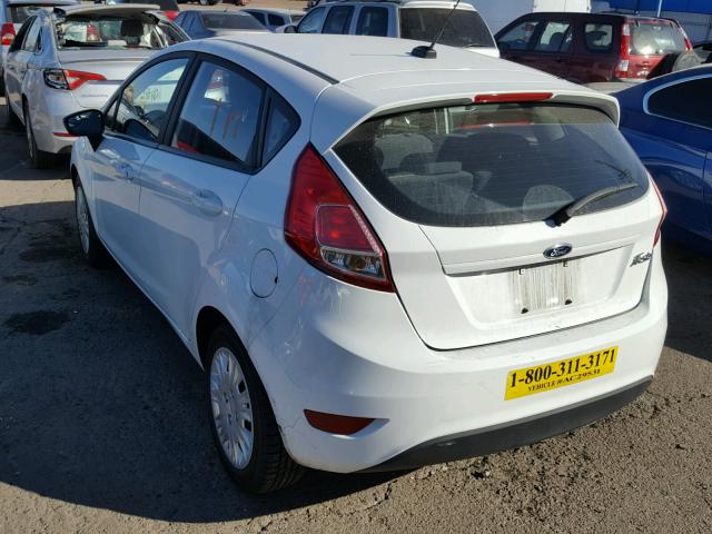 3FADP4TJ3GM172173 - 2016 FORD FIESTA S WHITE photo 3