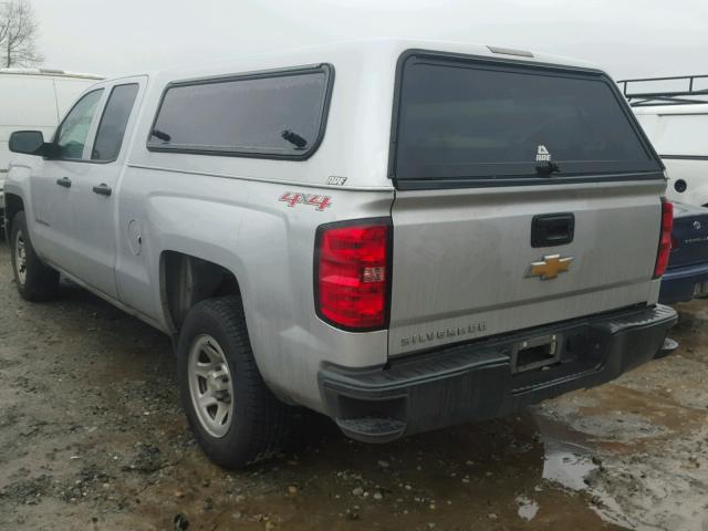 1GCVKPEC6EZ281073 - 2014 CHEVROLET SILVERADO SILVER photo 3