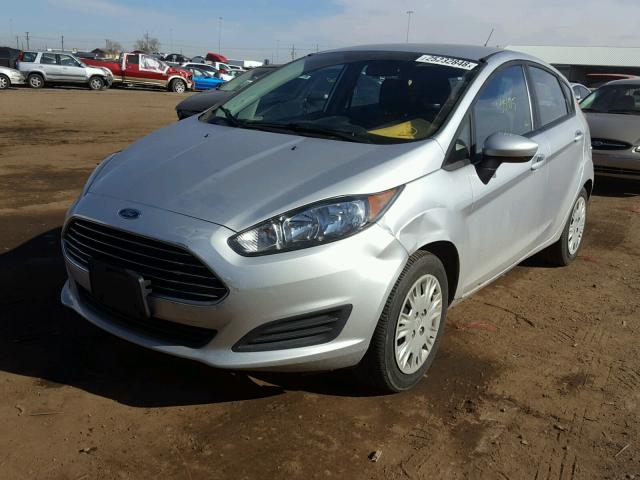 3FADP4TJ3EM236256 - 2014 FORD FIESTA S SILVER photo 2