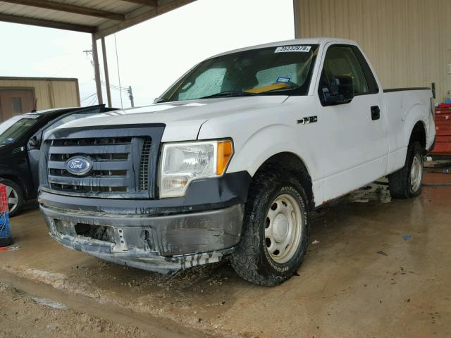 1FTMF1CW9AKE77604 - 2010 FORD F150 WHITE photo 2