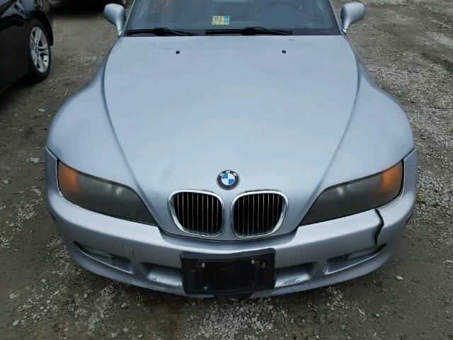 4USCH7328TLB72093 - 1996 BMW Z3 1.9 SILVER photo 7