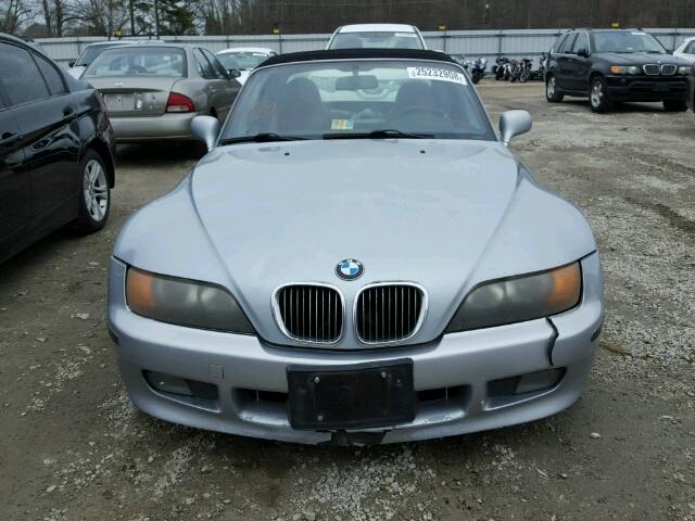 4USCH7328TLB72093 - 1996 BMW Z3 1.9 SILVER photo 9