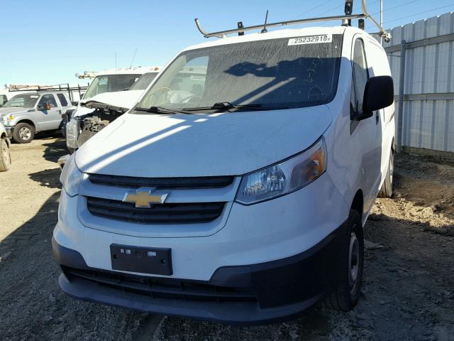 3N63M0ZN8FK731239 - 2015 CHEVROLET CITY EXPRE WHITE photo 2